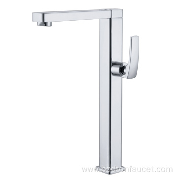 Single cold basin faucet for high-end hotels